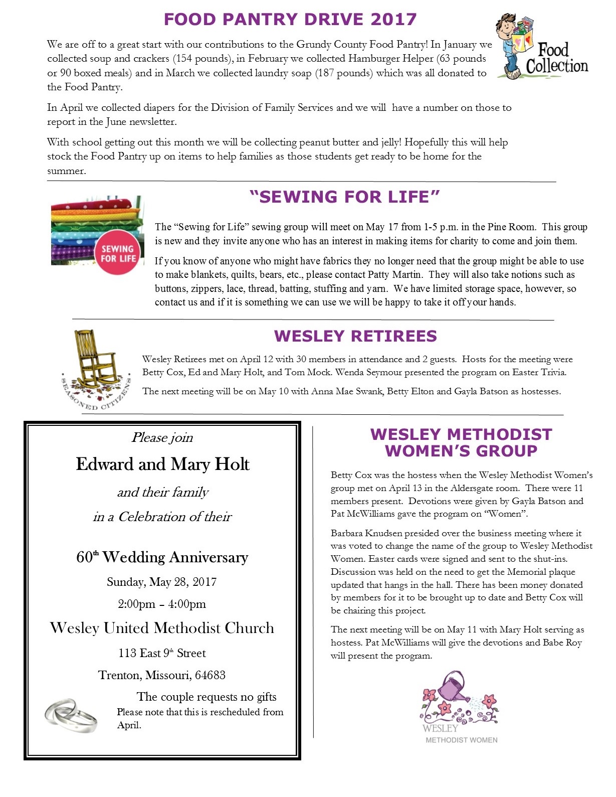 Newsletter 3new for May 2017